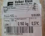 Lokal Hamburg/ Edeka Volker Klein beim EEZ / Schweizer Käse 2,29 € KG/ Preisfehler
