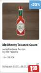 Tabasco 60 ml (verschiedene Sorten, auch Habanero) [Hit] [offline] [03-08.07.]