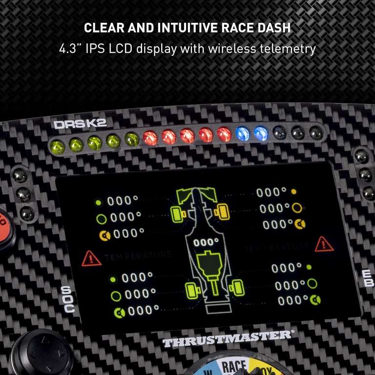 Thrustmaster SF1000 Formula Wheel Add-On Ferrari F1 Edition (PC, PS4, PS5, Xbox One und Series X|S) | Offiziell von Ferrari lizensiert!