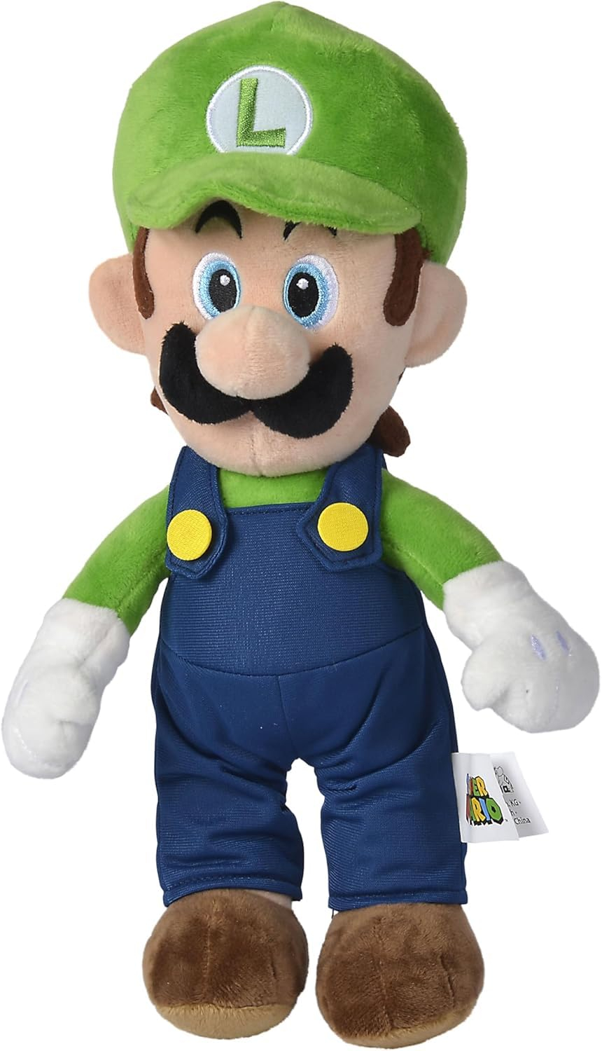 [Prime] Luigi Plüschfigur Größe 30 cm Nintendo/ Mario 7,99€