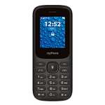 (prime) myPhone 2220 Tastentelefon, große Tasten, Akku 600 mAh, Fackel, Radio, mp3, Dual-Sim, bluetooth, Mobiltelefon für Senioren