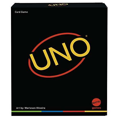 Mattel Games GYH69 - UNO Minimalista Kartenspiel mit Grafiken von Designer Warleson Oliviera, 108 Karten, für Designfans ab 7 Jahren [Prime]