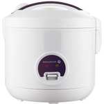 Reishunger Reiskocher, elektrisch (500W, 1,2 Liter) für 4 Personen, Warmhaltefunktion, Weiß