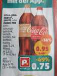 Coca Cola ,Fanta, Sprite oder Mezzo Mix 1,25l im Angebot bei Penny mit der App.