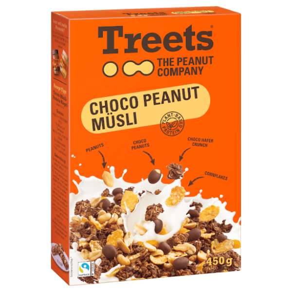Treets Choco Peanut Müsli 450g [Aldi Süd]
