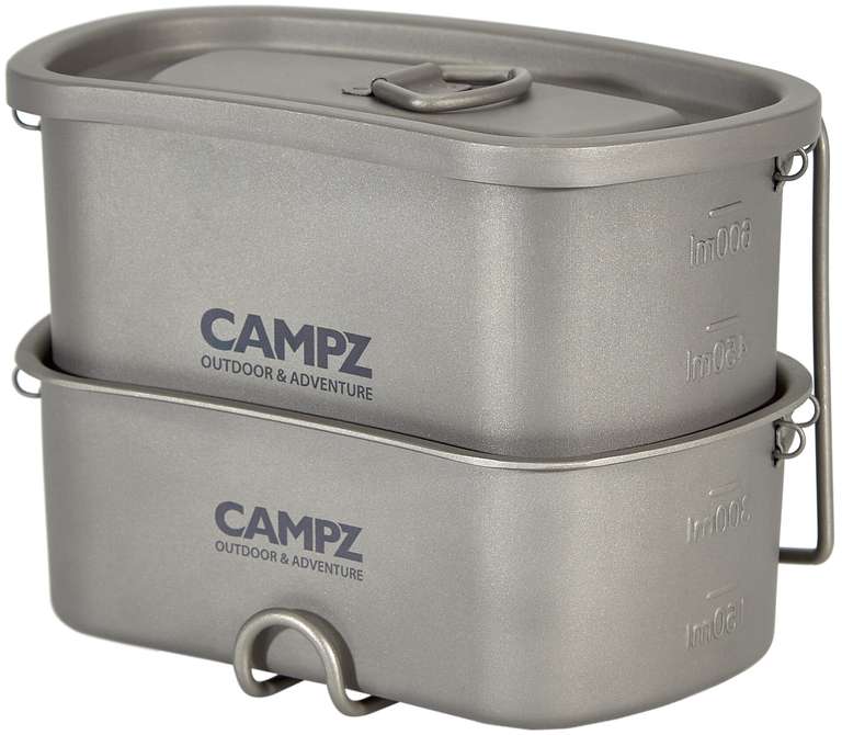 CAMPZ Titanium Canteen Set