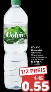 VOLVIC Naturelle zum 1/2 Preis (1.5 Liter für 55 Cent) bei Kaufland
