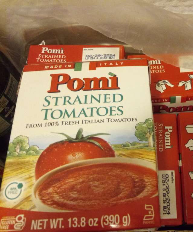 [Thomas Phillips] POMI passierte Tomaten - á 390g Tetra Pack - 0,33 € statt 0,69 € wegen MHD