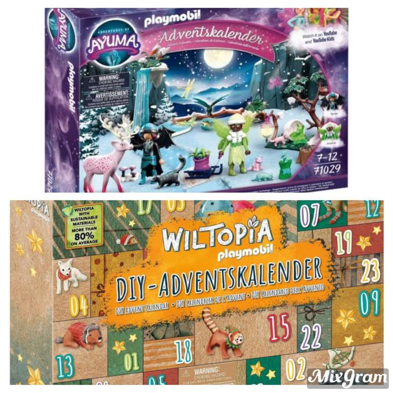 [Thalia KultClub + 10% NL] Playmobil verschiedene Adventskalender zB. Ayuma für 13,50€ Wiltopia für 18€