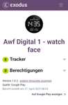 (Google Play Store) Awf Digital 1: Watch face (WearOS Watchface, digital)