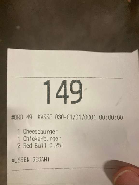 [Gutscheinfehler] McDonald‘s App Nürnberg Hbf