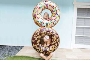 Intex Donut-Schwimmring/Schwimmreifen ("Rainbow Sprinkle" oder "Nutty", 99x25cm)