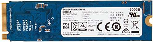 [Amazon Prime] KIOXIA EXCERIA NVMe 500GB PCIe 3.0 Gen3x4 M.2 2280 SSD