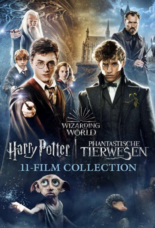 Wizarding World 11-Film Collection: Harry Potter / Phantastische Tierwesen In 4K DolbyVision auf Apple TV / ITunes