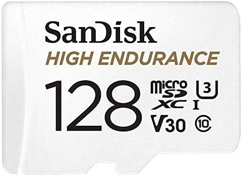 SanDisk High Endurance microSDXC Speicherkarte 128 GB V30 (Amazon Prime)