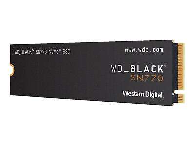 WD Black SN770 2TB m.2 NVMe PCIe 4.0 SSD - MediaMarkt über Ebay ab 161,10€ - nach Shoop-Cashback 158,69€