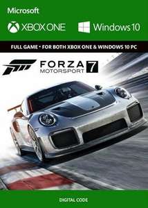 Forza Motorsport 7 (Xbox & PC, multilingual, Metacritic 86/6.3, ~28-152h Spielzeit)