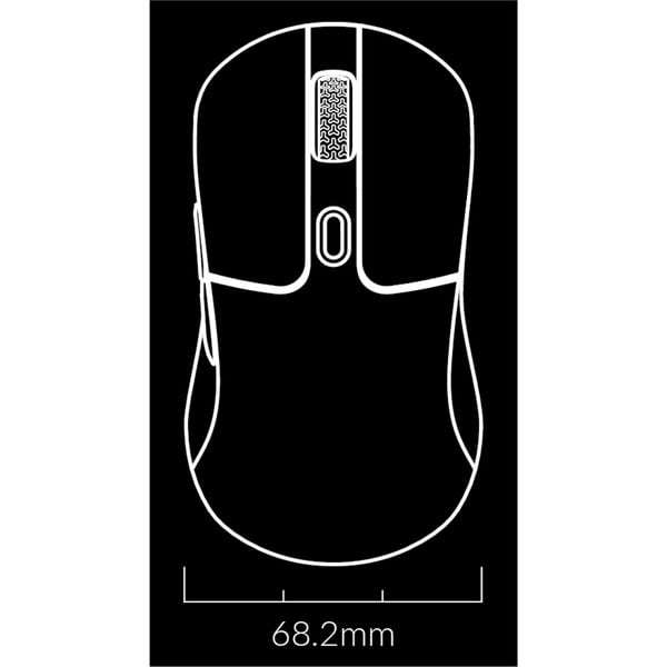 Keychron M3 Wireless Maus (weiß)