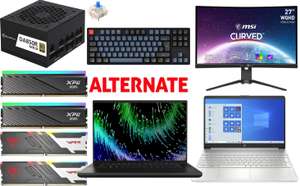 Alternate WochenDeals: z.B. Razer Blade 16 Laptop | HP 15s | MSI MAG275CQRXF | 32GB DDR5 RGB RAM | Keychron K8 Pro | SilverStone DA850R Gold