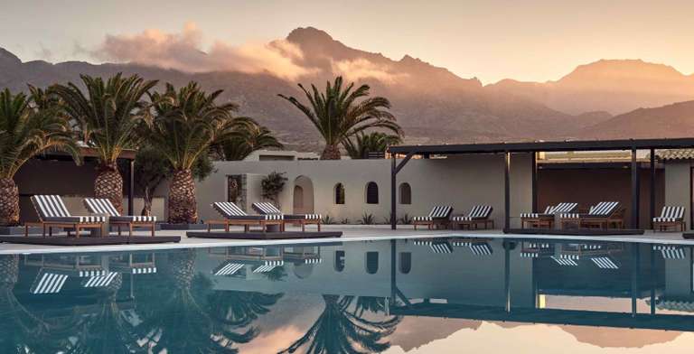 Kreta: z.B. 7 Nächte | 5*Numo Ierapetra Beach Resort Hilton Curio | Halbpension | Doppelzimmer ab 972€ zu Zweit | Hotel only | April-Oktober