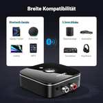 (Prime) - UGREEN Bluetooth Audio Adapter HiFi Bluetooth 5.3 Empfänger mit Cinch Klinke Buchse, 10M Reichweite