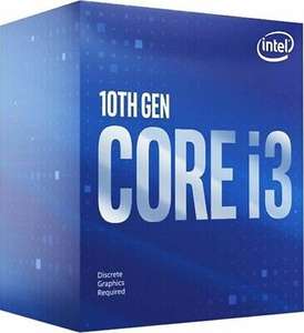 Intel Core i3-10100F | Okta -Thread CPU 4.30Ghz Turbo | Comet Lake-S | Boxed (Kundenrückläufer)
