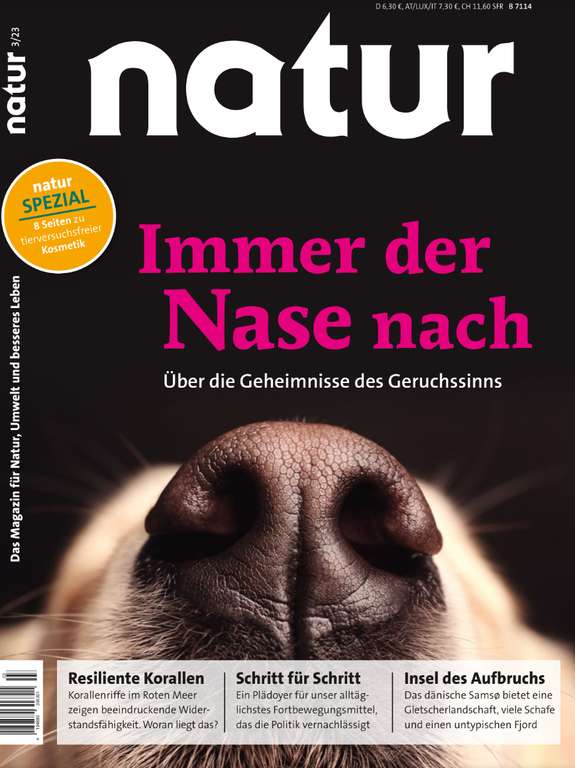 Natur Abo (14 Ausgaben) für 82,19 € mit 80 € BestChoice-Universalgutschein als Prämie // kein Werber notwendig
