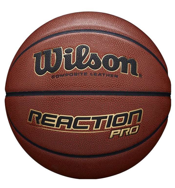 Wilson Basketball, Reaction Pro, Indoor/Outdoor, Größe: 6 für Frauen und Jugendliche ab 14 Jahren [Amazon Prime]