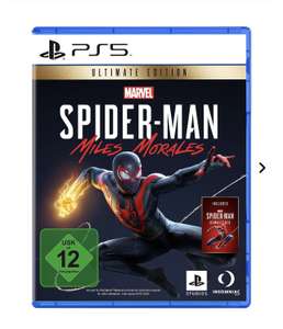 [Amazon] Marvel's Spider-Man: Miles Morales - Ultimate Edition - [PlayStation 5] (MM|S Abholung oder zzgl. Versand auch möglich)