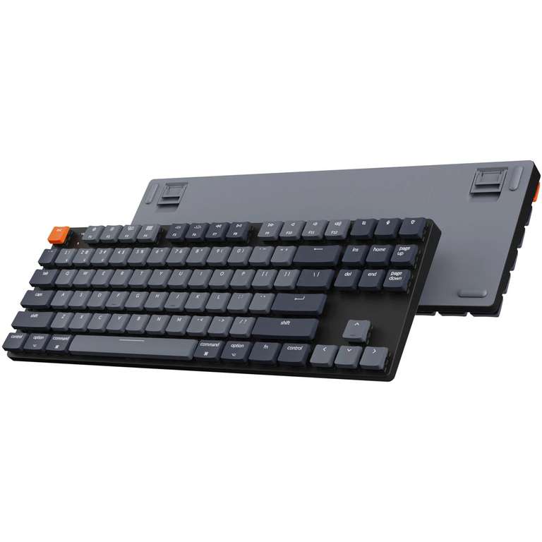 Keychron K1 SE mechanische 80% TKL Tastatur | Low Profile Optical RED oder BROWN Switches | Hot Swap | USB-C | Bluetooth 5.1 | RGB