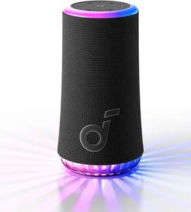 Anker Soundcore Glow Bluetooth Lautsprecher: 30W, IP67, RGB, USB-C, 18h Akkuleistung, 360° Sound