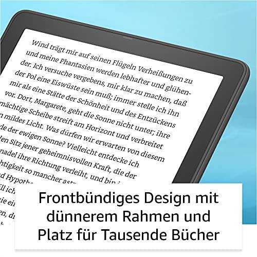 Kindle Paperwhite Signature Edition (32 GB), Zertifiziert und generalüberholt – mit Werbung (NP 170,99€)