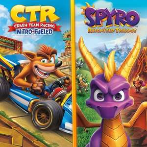 Crash Team Racing: Nitro Fueled + Spyro: Reignited Trilogy (Xbox One/Xbox Series X|S) für 22,71€ HUN (Xbox Store)