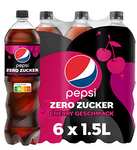 (Prime Day) Pepsi Zero Cherry oder Lemon 6x1,5L für 6,19€ (0,69cent/L)