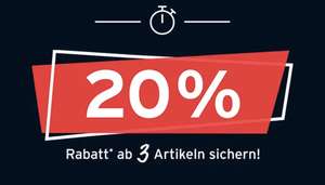 [Tchibo] 20 % extra bei „Mehr shoppen mehr sparen“ Aktion