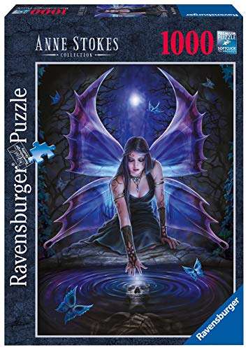 Ravensburger Puzzle - Sehnsucht - 1000 Teile Puzzle ab 14 Jahren, Fantasy Puzzle von Anne Stokes (Prime/Saturn Abh)