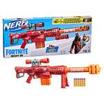 [Amazon Prime] NERF Fortnite Heavy SR Blaster (abnehmbares Fernrohr, 6 NERF Mega Darts, 6-Dart Clip-Magazin)