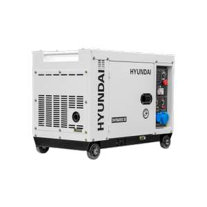 (B-WARE) Hyundai Diesel Generator DHY8600SE D Stromerzeuger 6,5kw / 12PS
