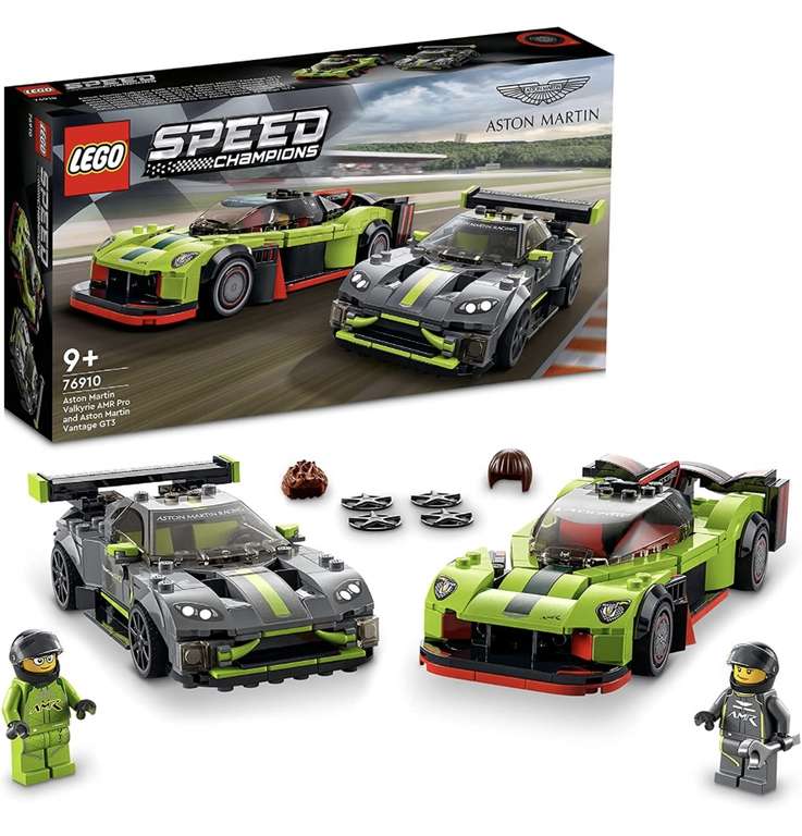 [Müller][Filialabholung] LEGO Speed Champions 76910 Aston Martin Valkyrie AMR Pro & Aston Martin Vantage GT3
