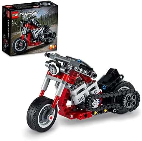 [Amazon Prime] LEGO Technic 42132 Chopper Abenteuer-Bike 2-in-1 Bausatz