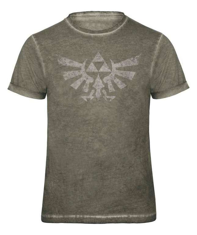 Zelda - Vintage Triforce - T-Shirt 100% Baumwolle NL Gutschein