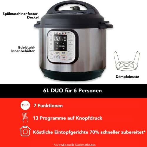 Instant Pot Duo 7-in-1 Smart Cooker 5,7 L