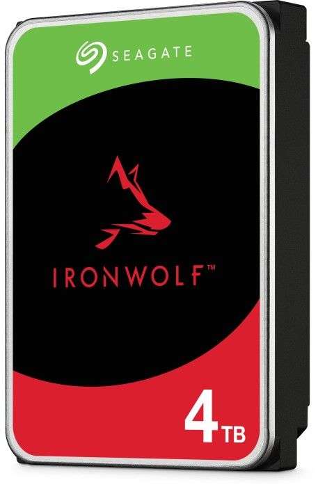Seagate IronWolf NAS HDD 4TB 3,5" (CMR, ST4000VN008)