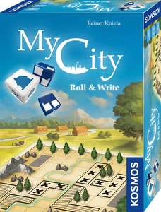 My City: Roll & Write | Brettspiel (Roll & Write) für 1 - 6 Personen ab 10 Jahren | ca. 20 Min. | BGG: 7.2 / Komplexität: 1.64