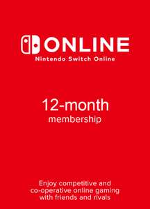Nintendo Mitgliedschaft 12 Monate (Individual) (Europe)