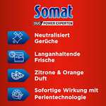 Somat Deo Perls Geschirrspüler Deo Zitrone & Orange (60 Spülgänge), Spülmaschinen Deo zur Geruchsneutralisierung (Prime SparAbo)