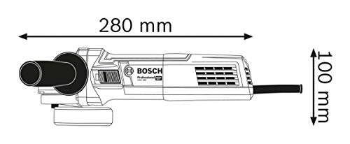Bosch Professional Winkelschleifer GWS 880 (880 Watt, Scheiben-Ø: 125