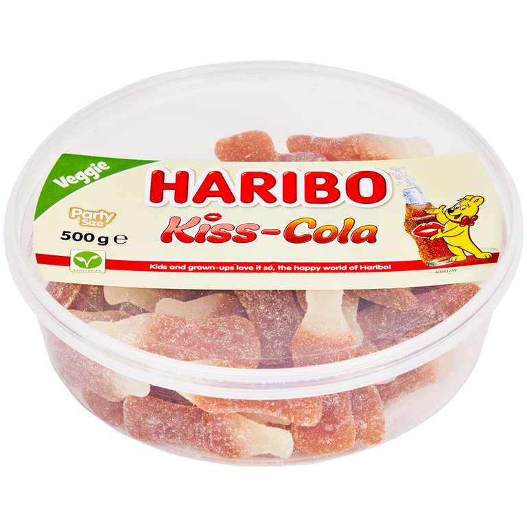[Action/Offline] 500g Haribo-Box Giant Mix, Vegetarisch: Schlümpfe, Erdbeeren etc.