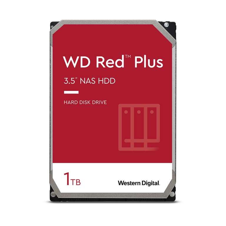 [CB] WD Red Plus NAS Hard Drive 3.5" - 8TB