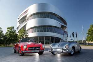 Gutschein Autoerlebnis-Wochenende: Hotel mit Frühstück + Mercedes-Benz Museum & Porsche Museum & Fernsehturm & Miniaturwelten in Stuttgart
